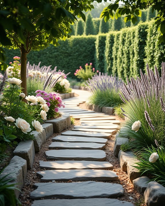 inviting garden pathway design