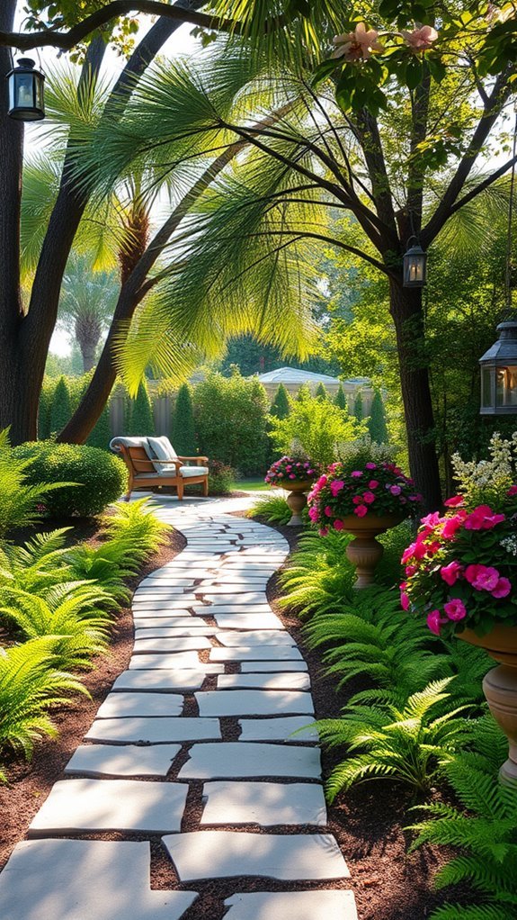inviting garden pathways design