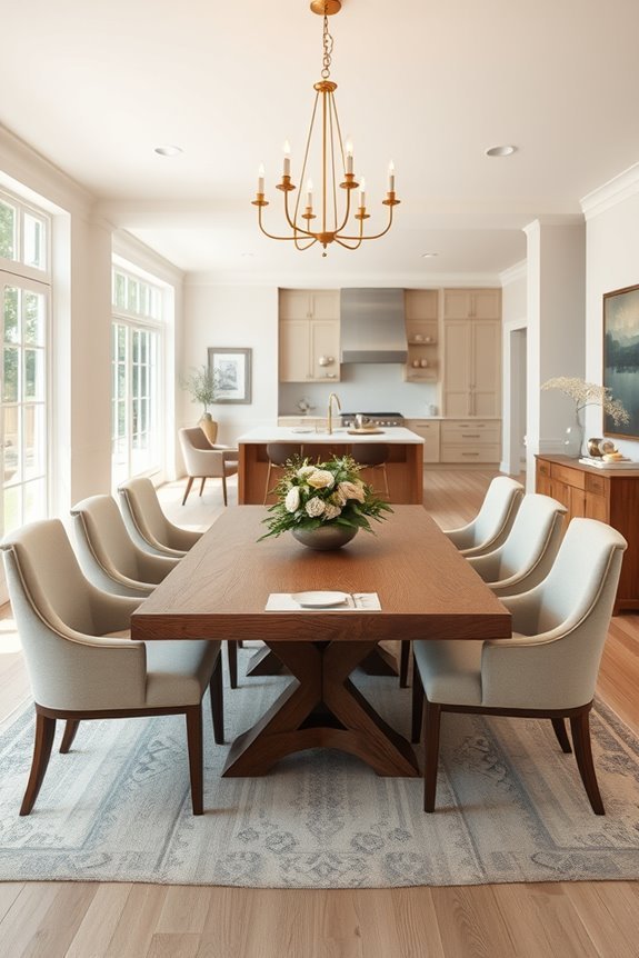 inviting open dining atmosphere