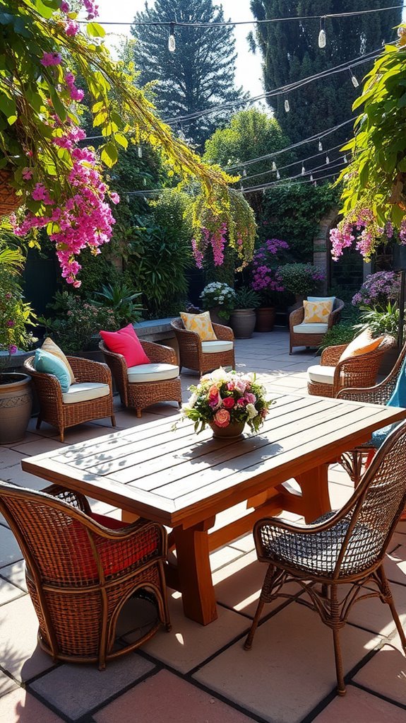 inviting outdoor gathering spaces