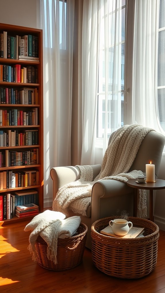 inviting spaces for reading