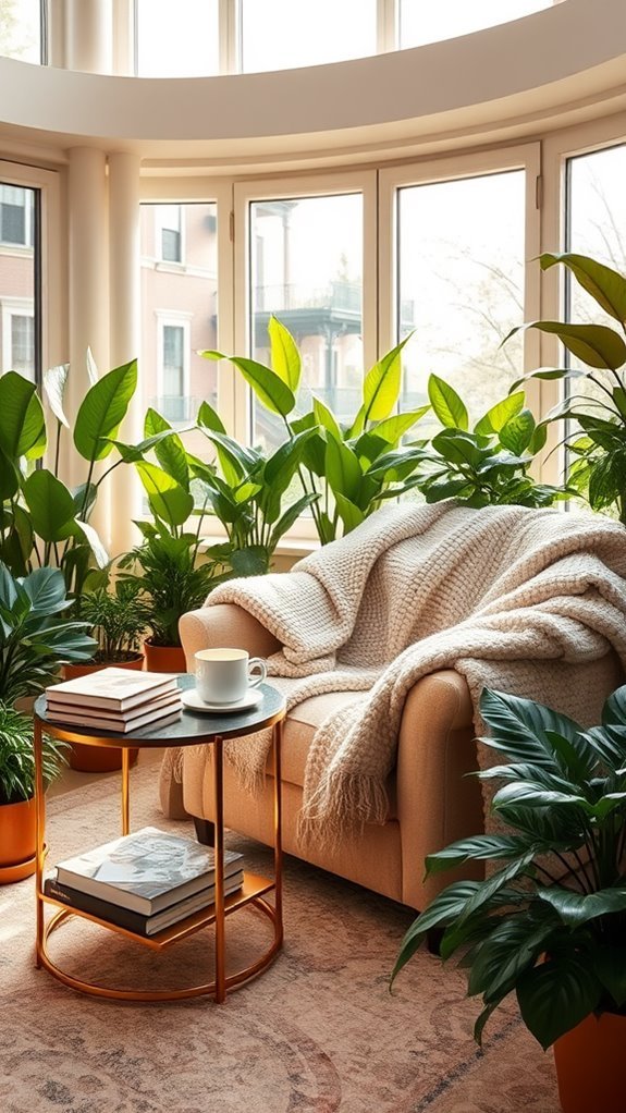inviting spaces for reading
