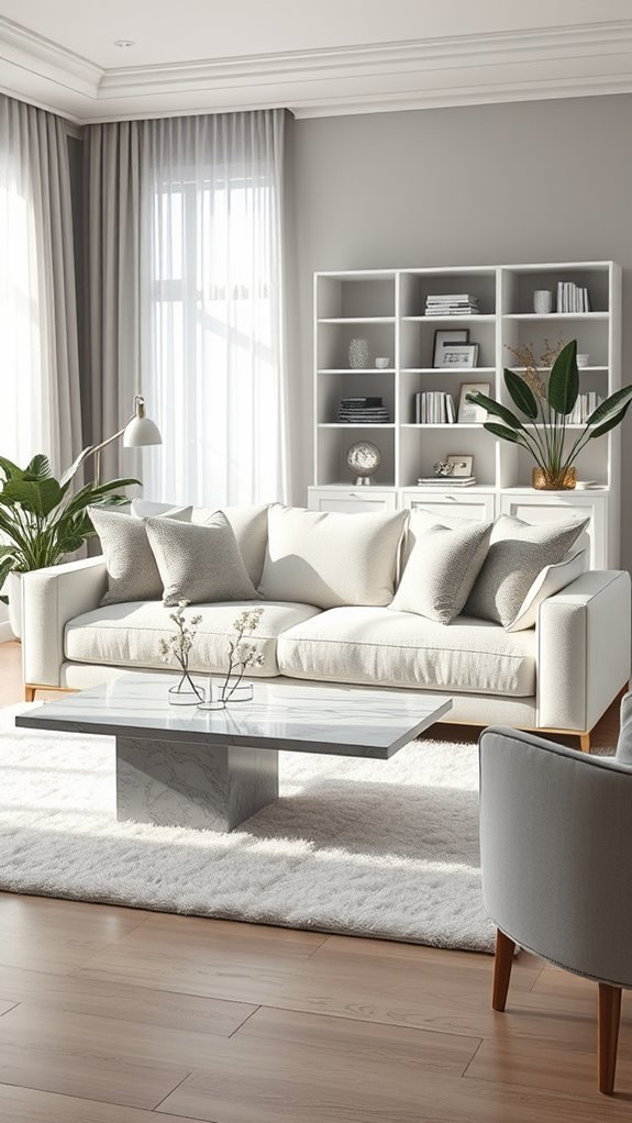 ivory grey serene living