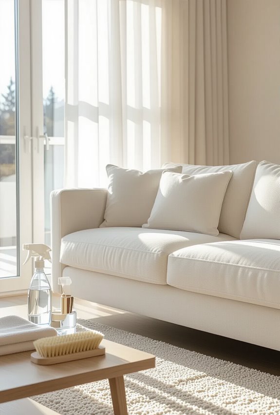 ivory sofa maintenance tips