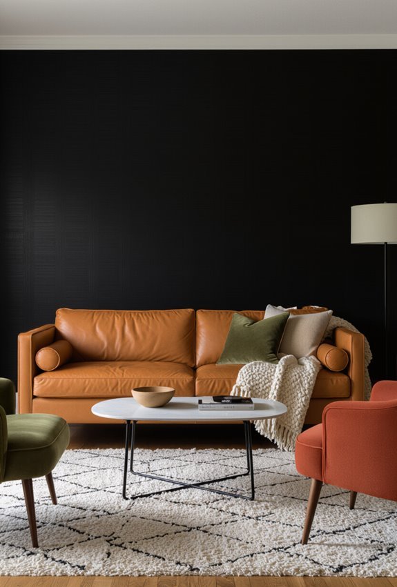 jeweltones neutrals textured accents