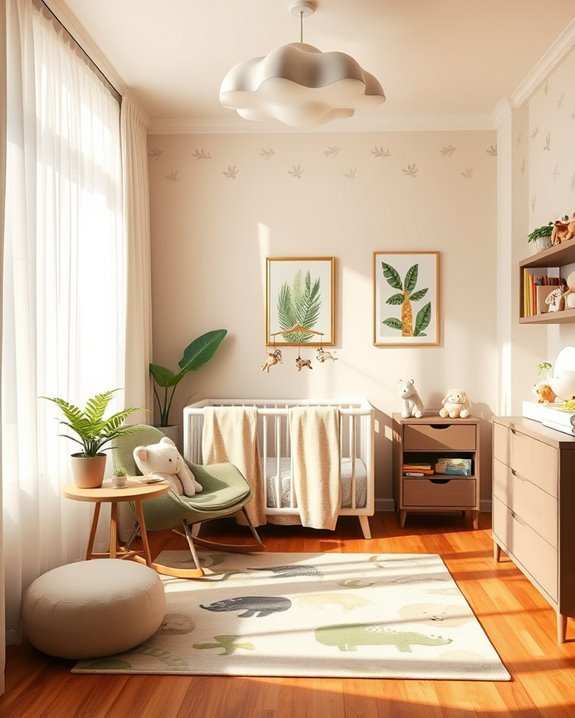 jungle themed adventurous bedroom decor