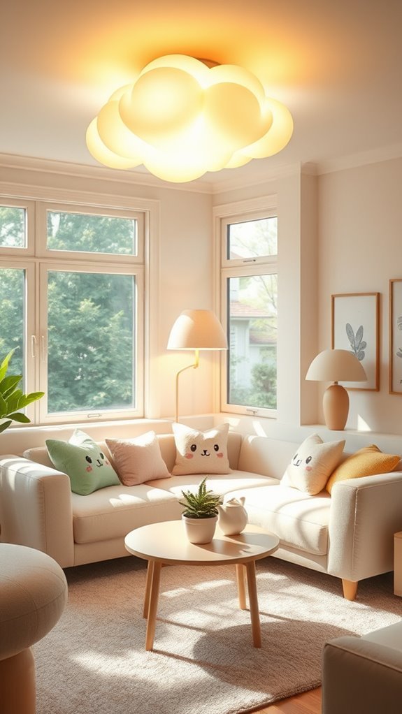 kawaii unique lighting ideas