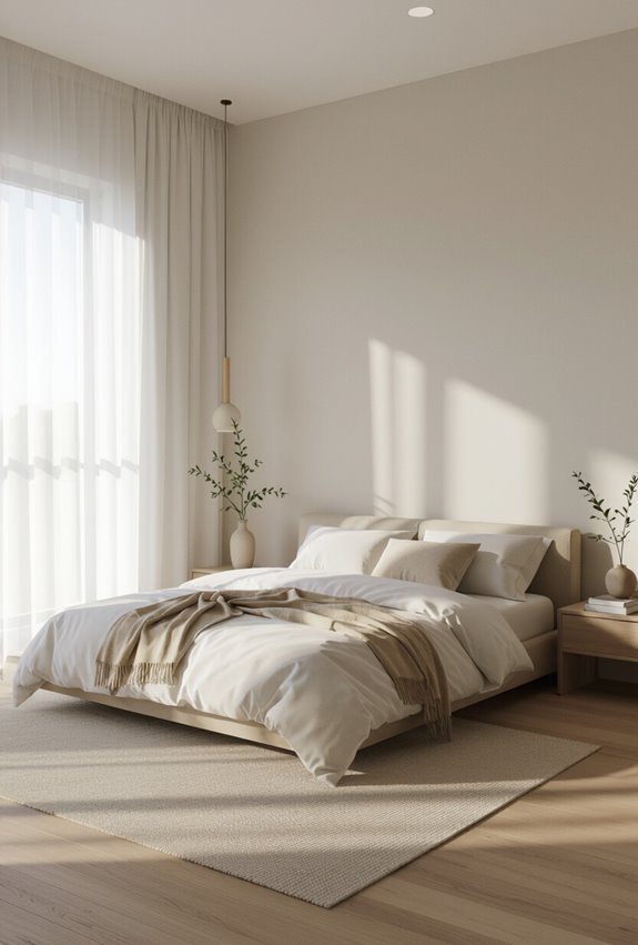 keep bedroom pathways clear