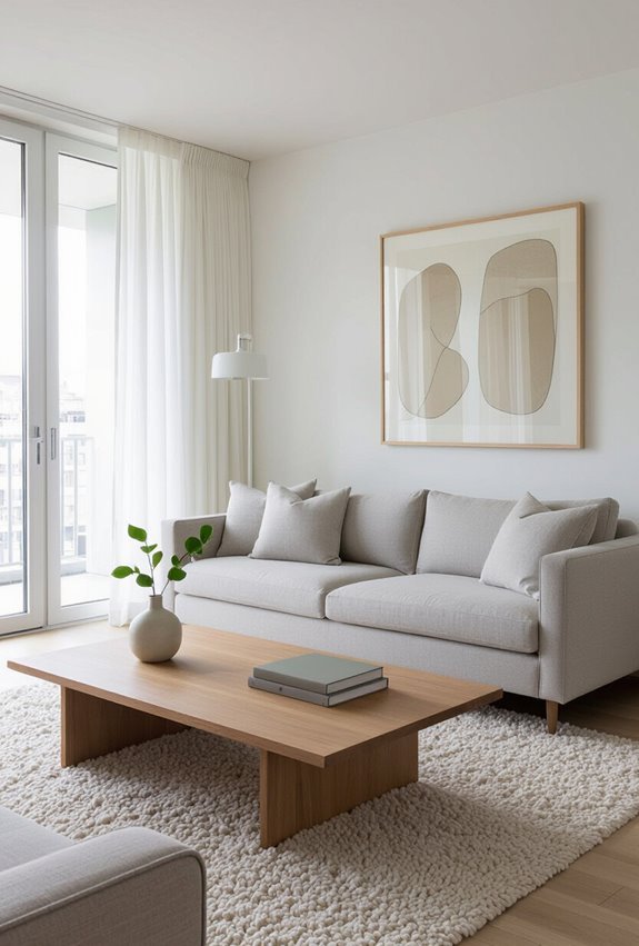 keep decor minimal airy