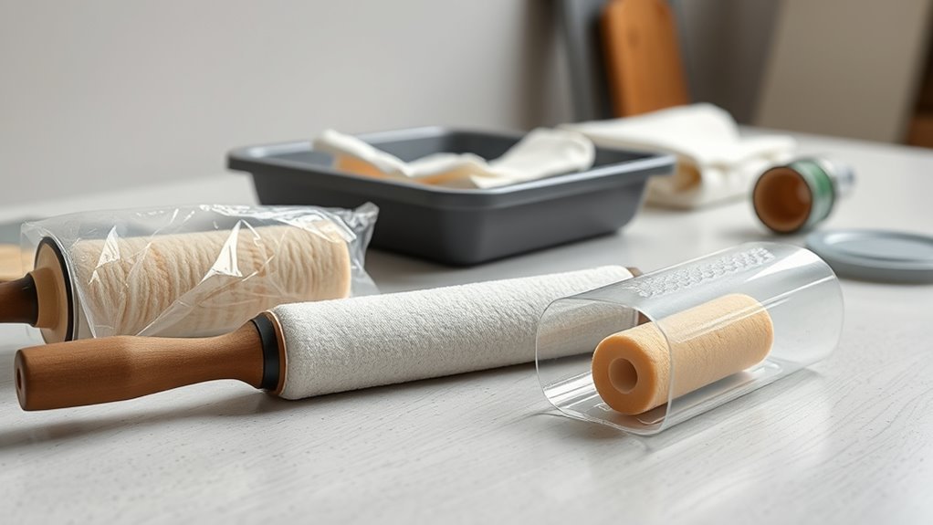 keep rollers moist overnight