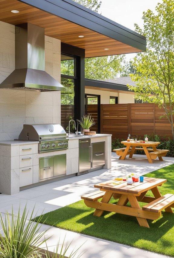 kids safe outdoor play corner