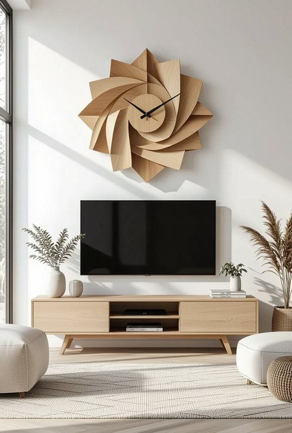 kinetic oversized 3d clocks