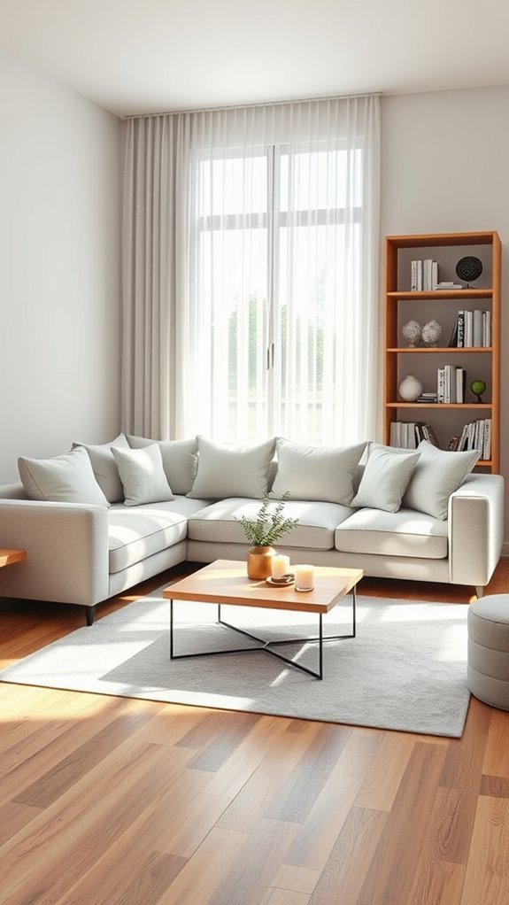 l shaped sofa space saving solution