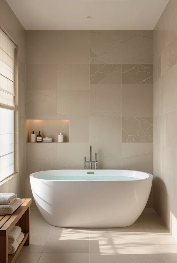 large format matte seamless tiles