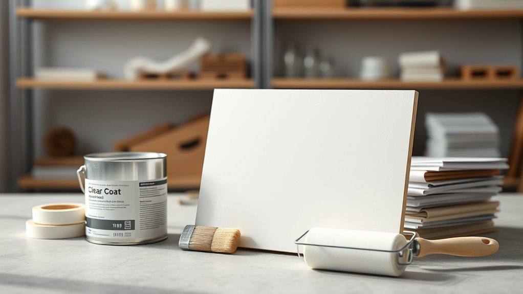 latex paint clear coat