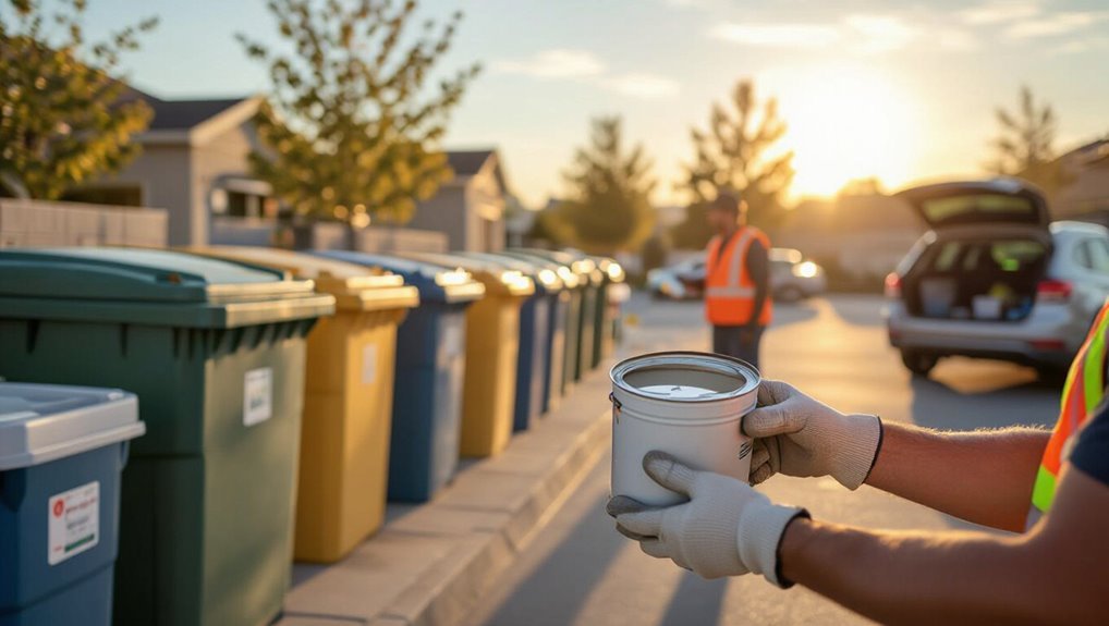 latex paint disposal options