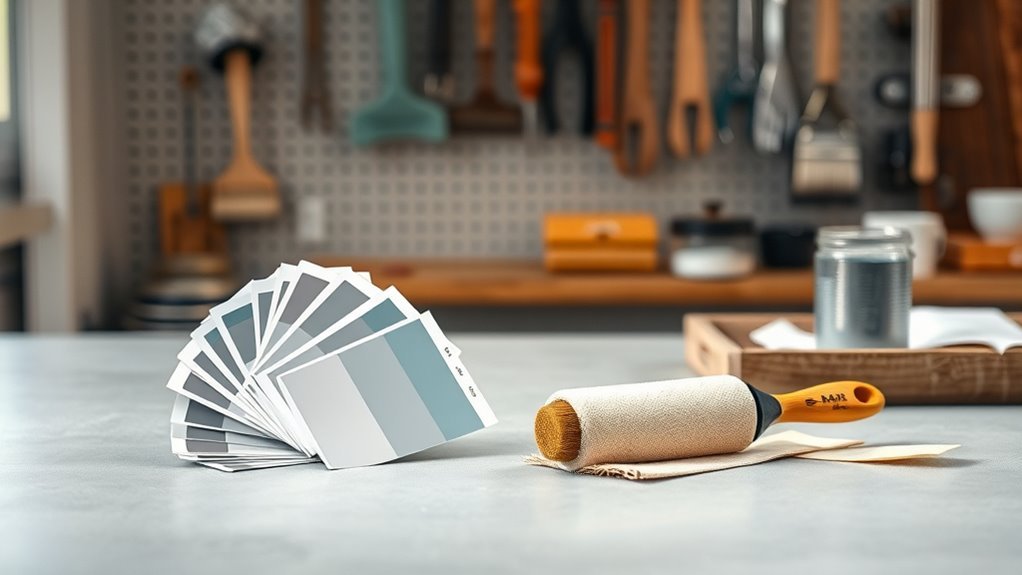 latex paint metal guide