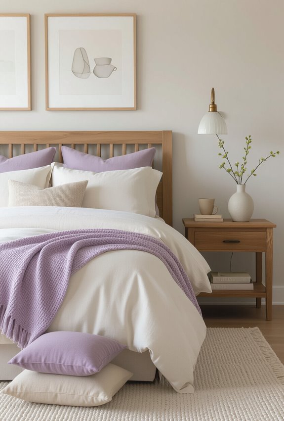 lavender cream warm coziness