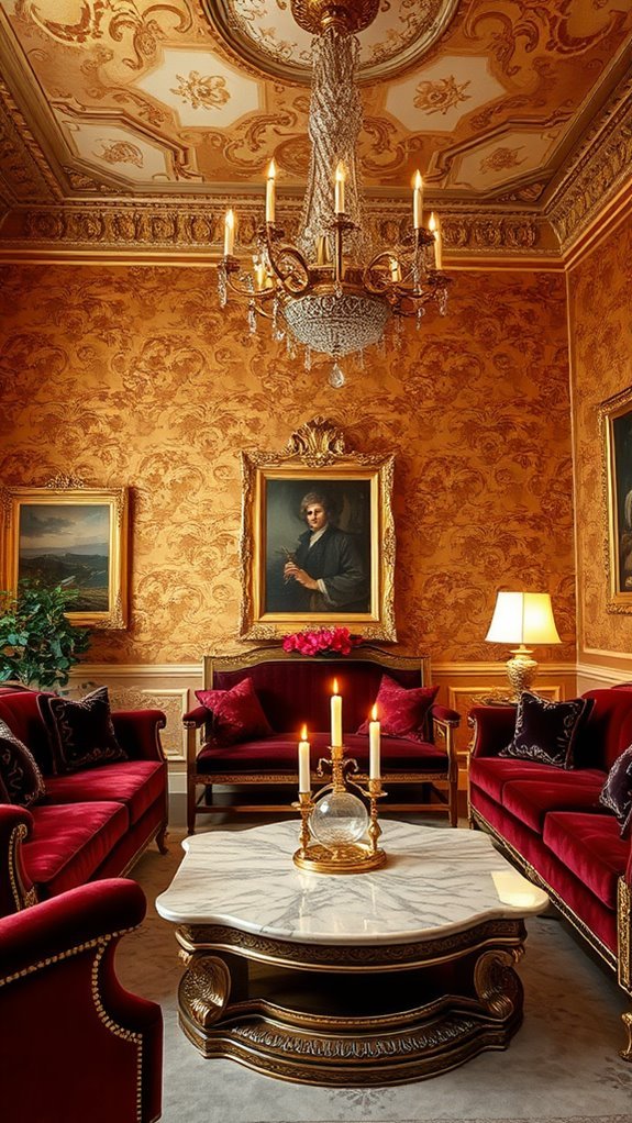 lavish baroque artistic style