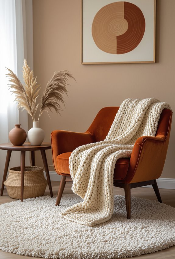 layer varied textures for warmth