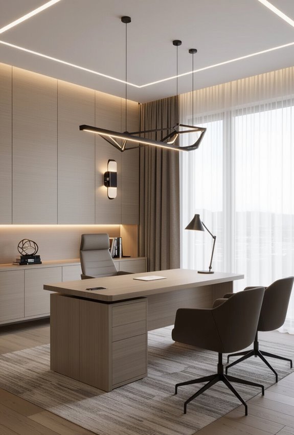 layered adjustable lighting design