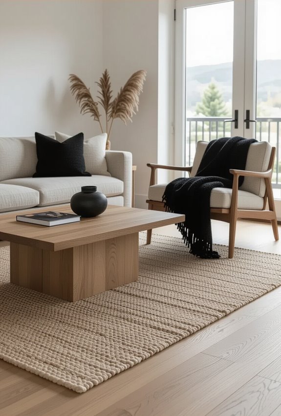 layered black oak textures