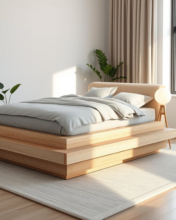 layered box bed design