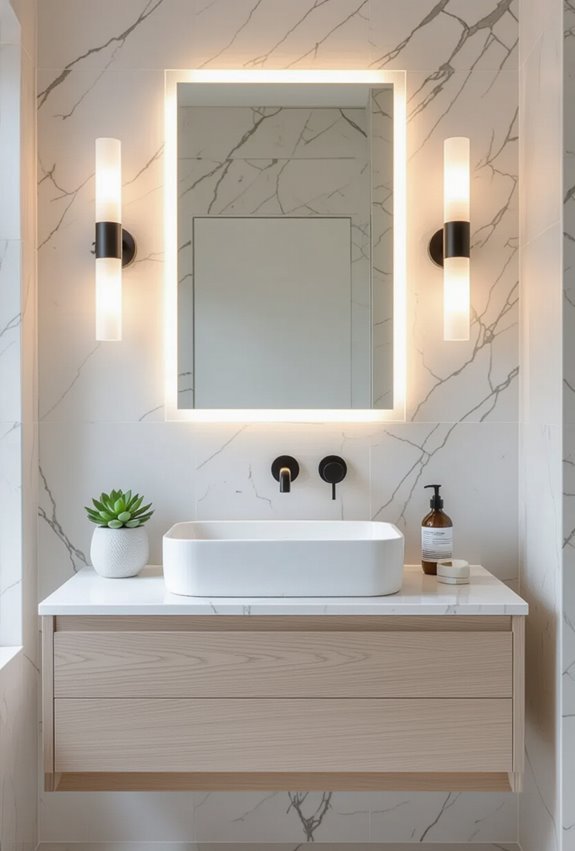 layered dimmable glare free lighting