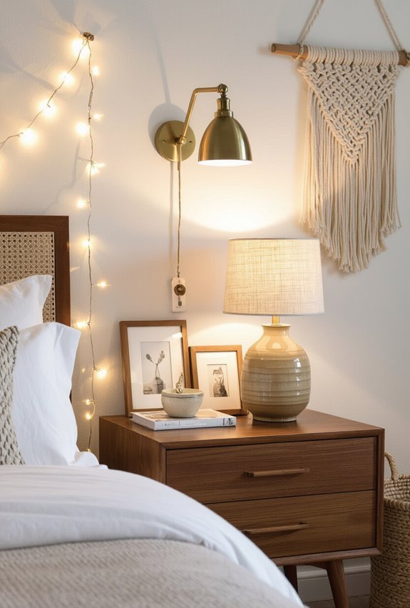 layered eclectic ambient lighting