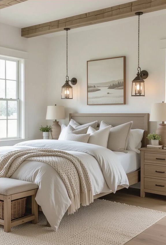layered farmhouse lighting choices
