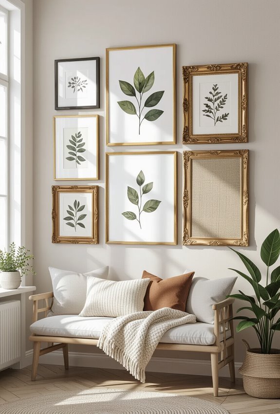 layered frames create depth