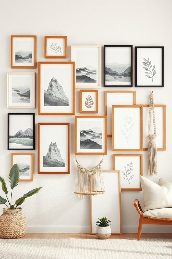 layered frames unique style
