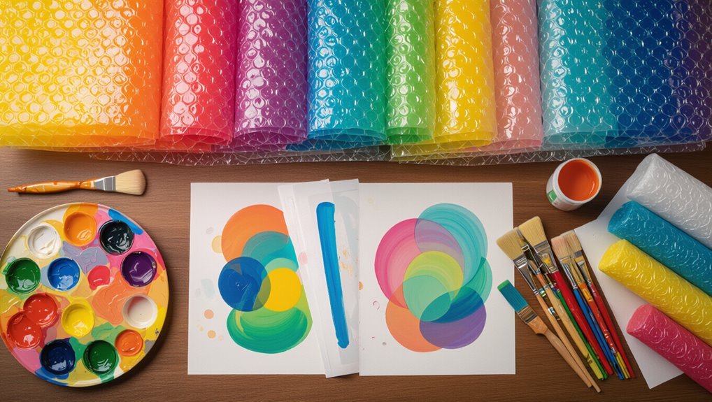 layered gradient printing techniques