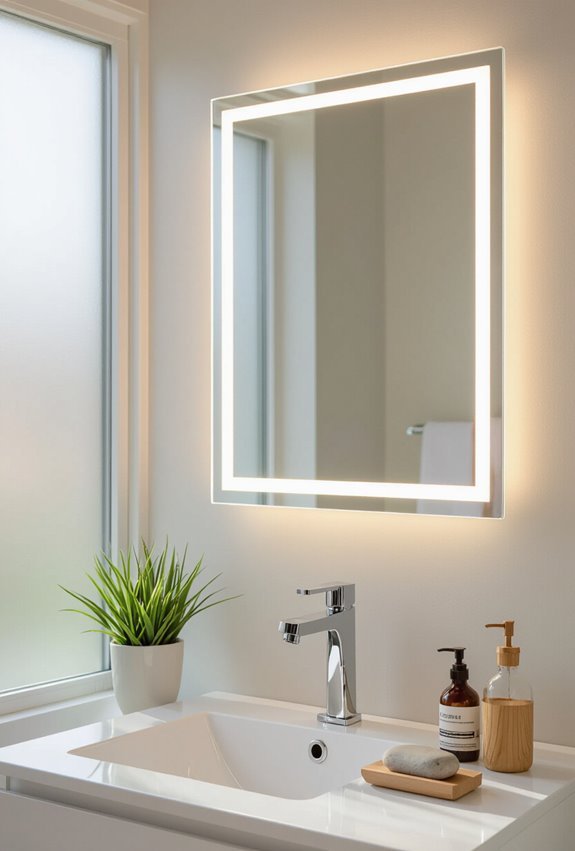 layered led and daylight lighting