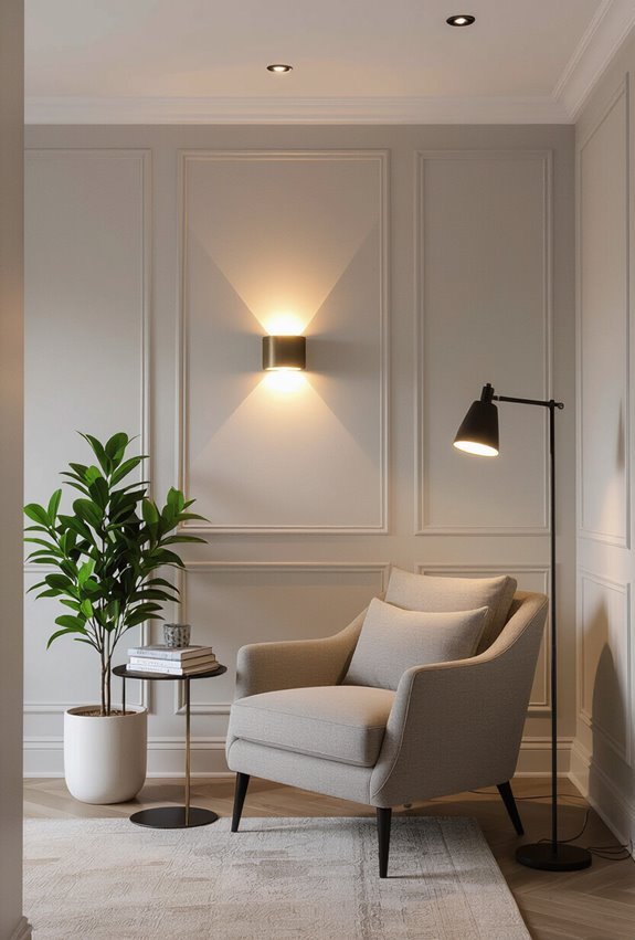 layered lighting creates depth