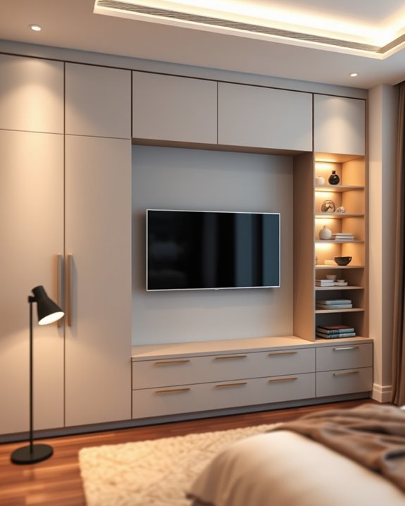 layered lighting enhances ambiance