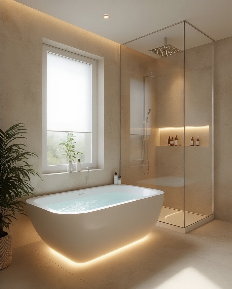 layered lighting for ambiance