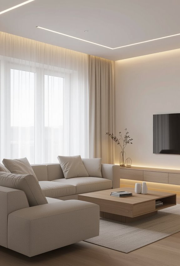 layered lighting for ambiance