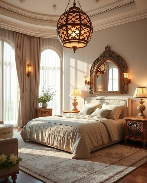 layered lighting for ambiance