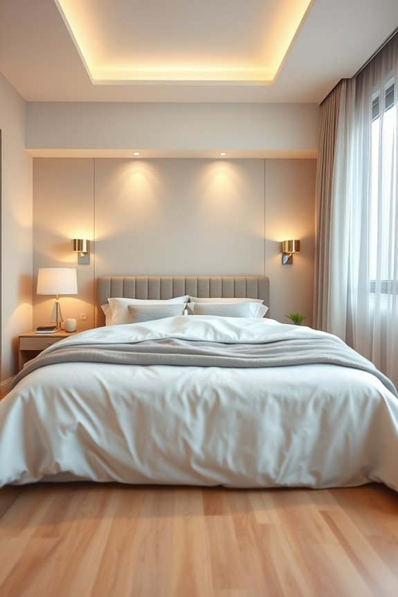 layered lighting for ambiance