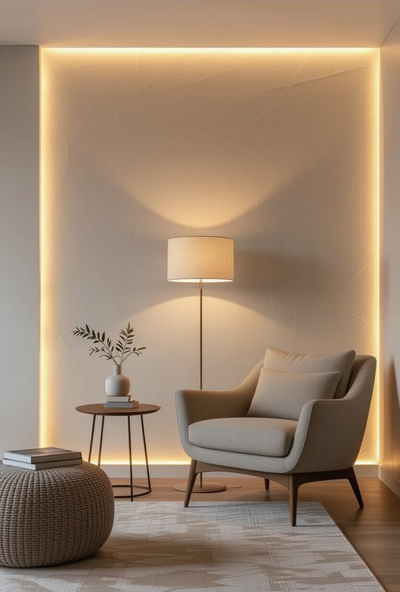 layered lighting for texture
