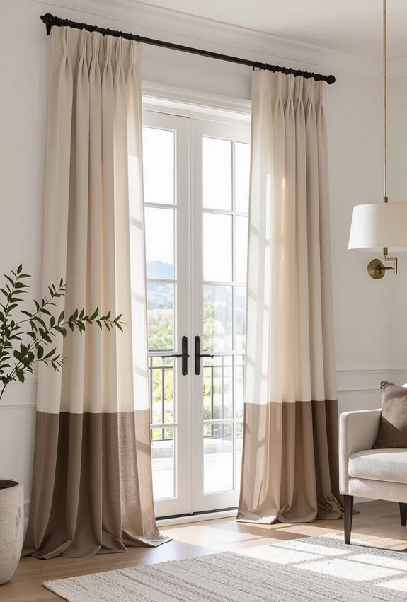 layered linen and velvet