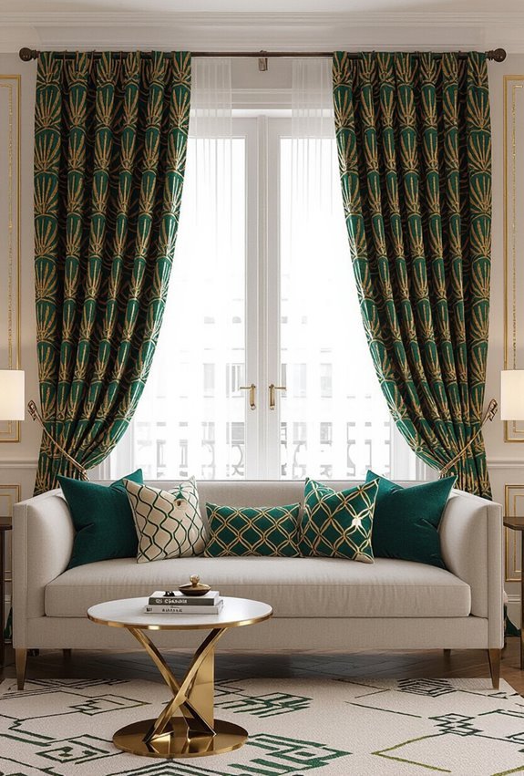 layered patterns for elegance