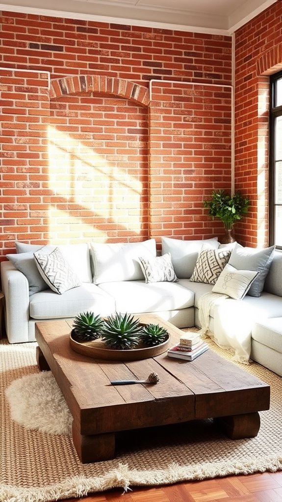 layered rugs enhance warmth