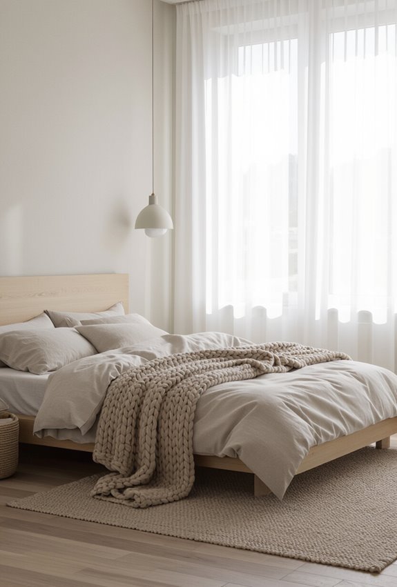 layered tactile minimalist warmth