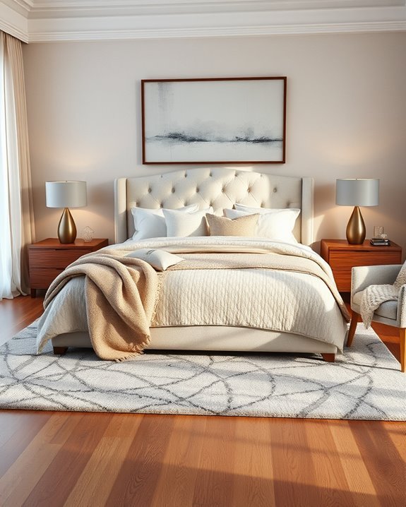 layered textile contrasts enhance comfort