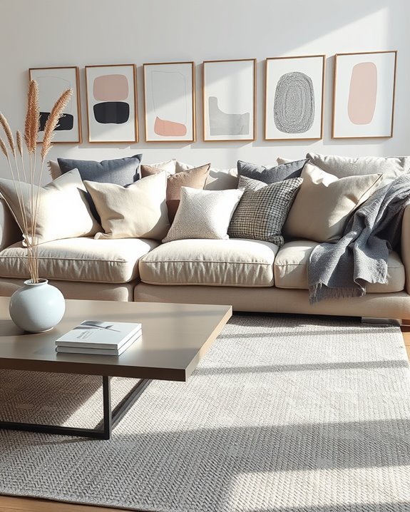 layered textiles enhance interiors