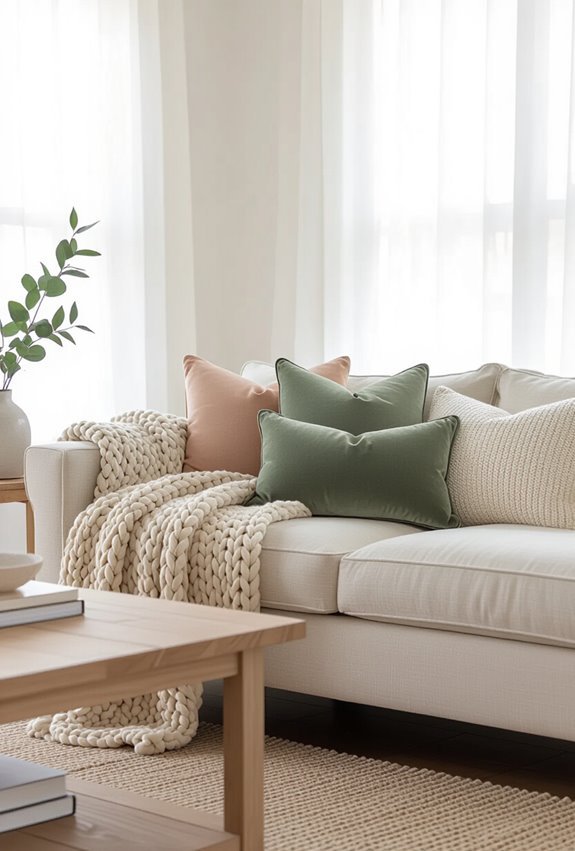 layered textiles for cozy comfort