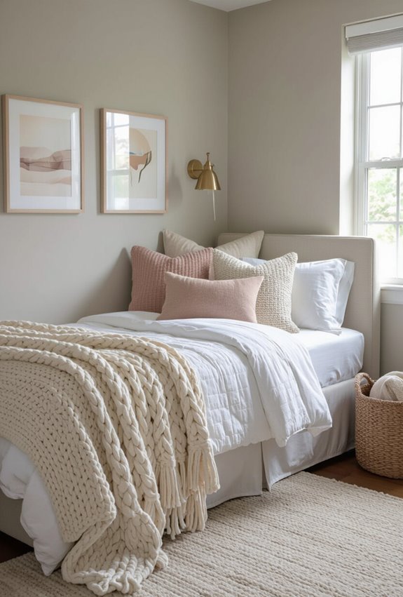 layered textiles for cozy depth
