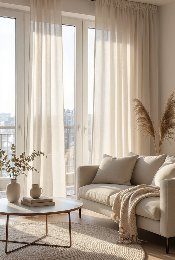 layered textiles for cozy warmth